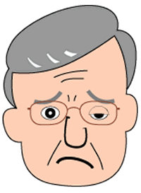 眼瞼下垂イラスト